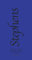 Stephens 750 x 500 mm Seidenpapier – Dunkelblau