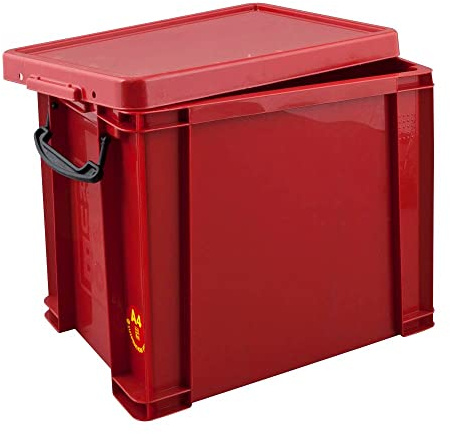 Really Useful Box Rot, 19.0 l, Kunststoff, Mit Rädern, Rechteckig, 395 x 255 x 290 mm