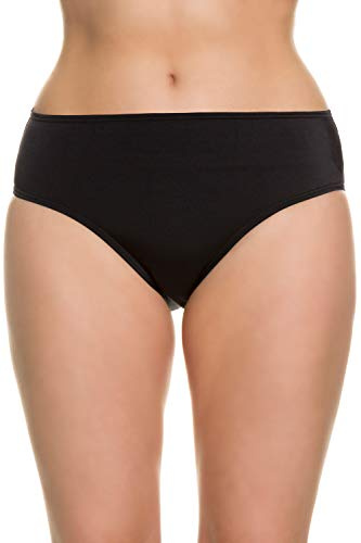 Ulla Popken Damen große Größen Übergrößen Plus Size Bikini Slip, vielseitig kombinierbar, UPF 20+ 691798