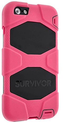 GRIFFIN Survivor Case for iPhone 6 Plus - Rose/Black