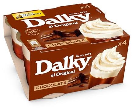 Nestle La Lechera Dalky Chocolate y Nata, 4 x 100g