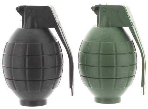 Kinder Armee SAS Toy Handgranaten - Set 3 Black Dummy Granaten [Spielzeug]