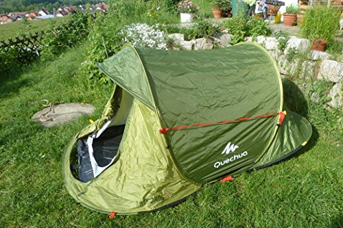 Quechua Wurfzelt 2 Seconds Easy 1 Person Popup Wurfzelt Grün