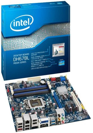 Intel DH67BLB3 LGA 1155 (Socket H2) microATX Motherboard