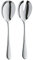 WMF Merit Salatbesteck Edelstahl 23,4 cm, Salatgabel, Servierlöffel, Cromargan protect Edelstahl poliert, kratzbeständig, spülmaschinenfest