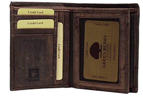 Greenburry Vintage Revival Portemonnaie Leder Geldbeutel braun | 10x12x3cm