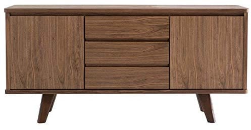 Miliboo Design-Sideboard Nussbaum Fifties