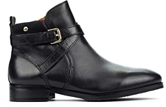 Pikolinos Flache Stiefeletten in Leder ROYAL für Frauen Farbe Negro