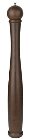Olympia Salt and Pepper Mill in Dark Wood for Coarse or Fine Grinding - 610mm