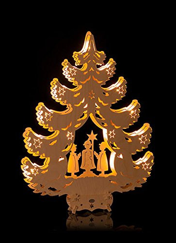 Fichte innenbeleuchtet Gross Kurrende Lichter-Baum Lichtertanne Lichterecke Leuchter