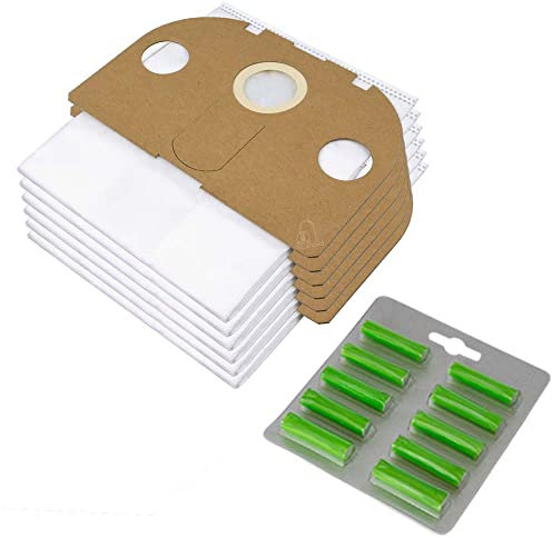 6 Vlies Filtertüten Duft Tanne passend für Vorwerk Tiger 250 251 252