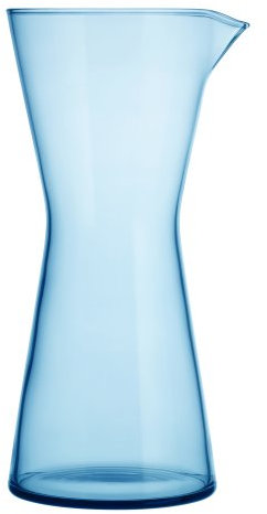 Iittala Kaj Frank Kartio Glas Karaffe hellblau 95 cl