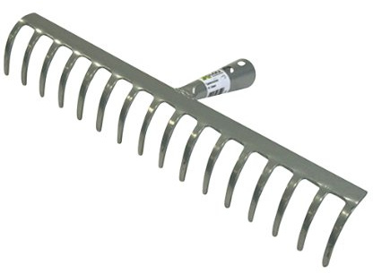 Xclou 341205 Gartenrechen 16 Zinken, 39.5 cm