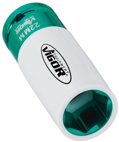 Vigor V2475 Impact Wrench Socket, 22 mm, Length 85 mm