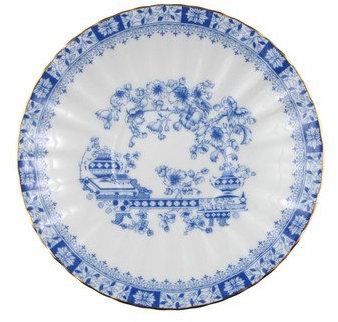 Dorothea 16cm Untertasse in 24800 China Blau, Porzellan, Klassisch, Teller