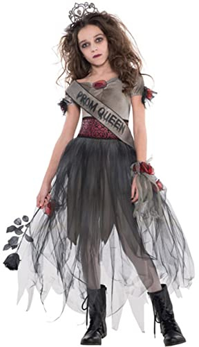 Amscan - Kinderkostüm Prombie Queen, Halloween, Karneval