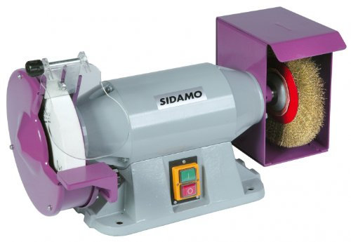 Touret à Meule et Brosse 400V Triphasé Gamme Pro TM200BT SIDAMO