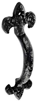 Antq Pull Handle BLK 125MM S3309
