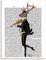 ARTland Wanddeko Leinwand Bilder Wandbild 60x80 cm Hirsch Musik Skandinavisch Tiere Humor Modern Kunst Lustig J9GL