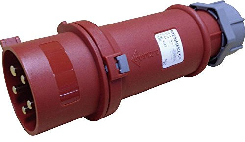 CEE-Stecker 400V/32A 5p IP44 mit Phasenwender - Mennekes
