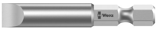 Wera Series 4 800/4 Z Tabelle Metall-Bit, Schlitz 1,6 mm x 8,0 mm x 50 mm Klinge, 1/10,2 cm Drive