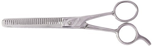 SE Effilierschere mit doppelseitigen Zähnen, Edelstahl, 16,5 cm, SP12