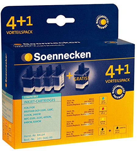 SOE Tintenpatrone 84114 Gr. 1034 Vorteilspack wie Brother LC900