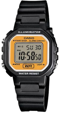 Casio LA-20WH-9A – Watch (Wristwatch, Resin, Black, Resin, Black)