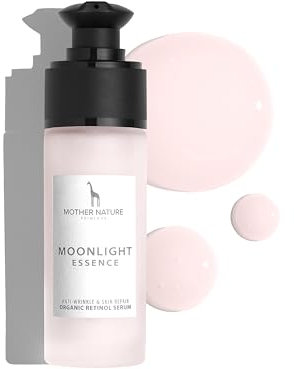 Retinol Serum mit BIO Aloe Vera für Gesicht & Dekolleté - Veganes Anti Aging Gesichtsserum mit Hyaluronsäure & Bakuchiol- NATURKOSMETIK - Porenverfeinerndes Anti Falten Serum mit Vitamin A - 30ml