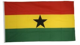 XXL Flagge Fahne Ghana 150 x 250 cm