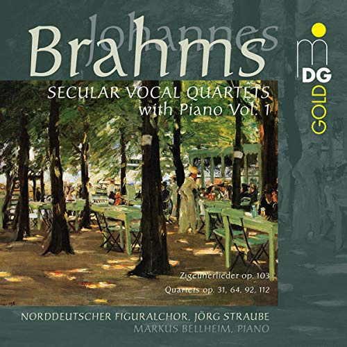 Brahms, Secular Quartets With Piano, Volume 1 (Sacd)