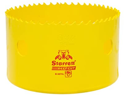 Starrett DCH0334 Scie cloche bi-métal Deepcut, diamètre 95 mm