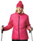 DS Damen Skijacke Snowboardjacke Jacke winddicht und wasserabweisend Ski Bionic Finish Eco Oeko Tex Rosa (S (36/38))