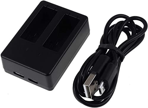 Chargeur pour 2 batteries GoPro Hero 5 avec câble Type C