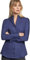 Seidensticker Damen City Langarm Slim Fit Kelchkragen Bügelfrei Bluse, Dunkelblau (18), 38 EU