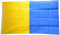 Flaggenfritze® Flagge/Fahne Gelb-Blau - 90 x 150 cm