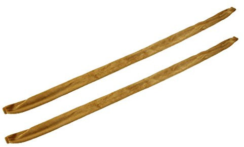 sourcing map 2 Stk. Kronleuchter Ketten Abdeckung f Deckenleuchte Kunstseide 80cm Lang Golden