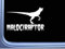 CELYCASY Malociraptor M393 20,3 cm Aufkleber Belgische Malinois Decal schutzhund Maligator