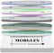 Nail Files, MORGLES 6pcs Professional Emery Boards Set for Acrylic Gel Natural Nails(Include 150,180,240,100/180,220/280,1000/4000 Grit)