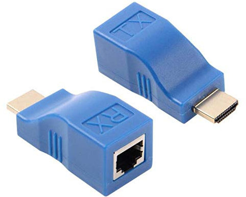 Chuancheng 1080P HDMI-Extender auf RJ45 über Cat 5e/6 Netzwerk-LAN-Ethernet-Kabel-Adapter