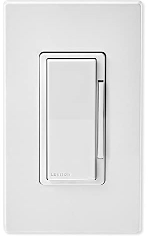 Leviton DAWDC-1BW Decora Smart Wi-Fi Anywhere Dimmer Companion (2nd Gen)