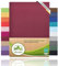 Premium Kinder Spannbettlaken leevitex® | 2er Set | Für Babybett & Kinderbett 70 x 140 cm | 100% hochwertige Mako-Jersey-Baumwolle - 170 g/m² | Öko Tex geprüft | Bordeaux
