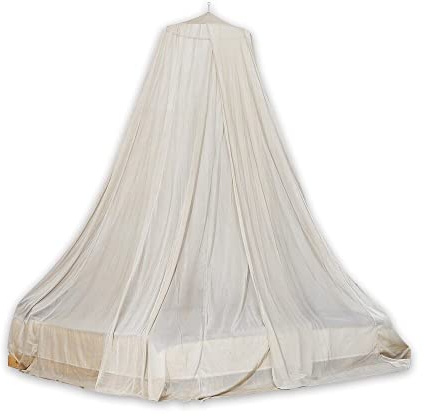 Cosmowaves Abschirmbaldachin Pyramide 50x250x1800cm - schützt vor EMF Strahlung - inkl. Erdungskabel und Erdungsstecker