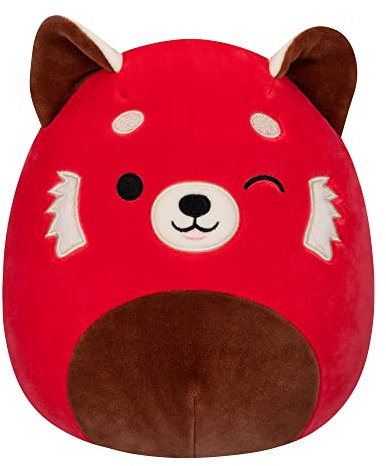 Squishmallows Cici Zwinkernder roter Panda – Little Ultrasoft Offizielles Kelly-Plüschtier, 20,3 cm