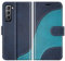 BoxTii Cover per Galaxy S22, Custodia in PU Pelle Portafoglio per Samsung Galaxy S22, Magnetica Cover a Libro con Slot per Schede, Blu