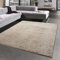 CARPETIA Glamour Teppich Hochflor flauschig warm • in beige Größe 120 x 170 cm