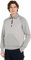 Tommy Hilfiger Herren Sweatshirt mit Reißverschluss Zipper Halber Zipper, Grau (Light Grey Heather), L