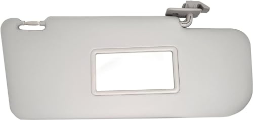 Pantina Aletta Parasole Anteriore per Fiat Panda 169 dal 2003 al 2011 con Specchio e Tasca (Lato Sinistro Guida)