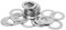 SINEKY 20 teile/los 304 Edelstahl Ultra Dünne Flache Unterlegscheibe M3 M4 M5 M6 M8 M10 M12 M14 Einstellscheibe Plain dichtung 0,1mm 0,2mm 0,3mm (Color : Thickness 0.3mm, Size : M10x16)