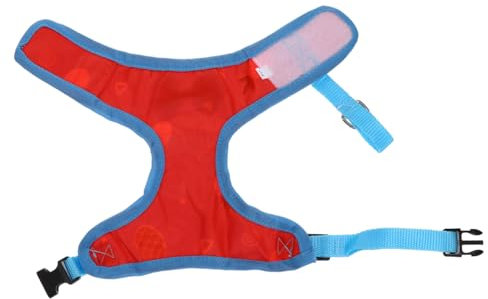 Milisten Hühnerrucksack Mit Einstellbarem Geschirr Und Leine Robustes Hen Harness Für Haustier-hühner Bietet Und Kontrolle Für Und Ausflüge Blau